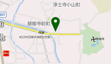 外貨両替機 SMART EXCHANGE 京あみ銀閣寺店の地図画像