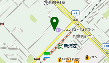 外貨両替機 SMART EXCHANGE オリエンタルホテル東京ベイの地図画像