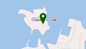 外貨両替機 SMART EXCHANGE ハイアット リージェンシー 瀬良垣アイランド 沖縄の地図画像