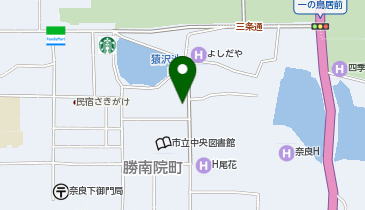 外貨両替機 SMART EXCHANGE 奈良県外国人観光客交流館 (奈良県猿沢イン)の地図画像