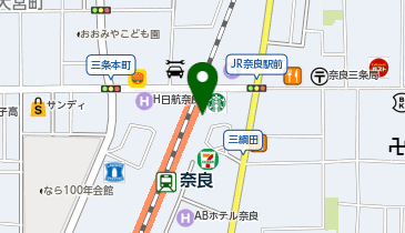 外貨両替機 SMART EXCHANGE KOHYO JR奈良店の地図画像