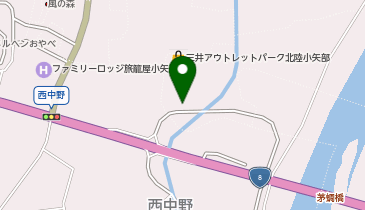 外貨両替機 SMART EXCHANGE 三井アウトレットパーク 北陸小矢部の地図画像