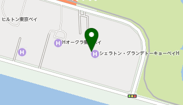 外貨両替機 SMART EXCHANGE シェラトン・グランデ・トーキョーベイ・ホテルの地図画像
