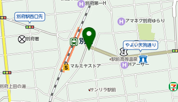 外貨両替機 SMART EXCHANGE WANDER COMPASS BEPPUの地図画像