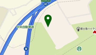 外貨両替機 SMART EXCHANGE 富士急ハイランドの地図画像