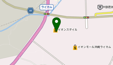 外貨両替機 SMART EXCHANGE イオンモール沖縄ライカム 2Fの地図画像