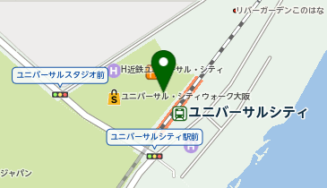 外貨両替機 SMART EXCHANGE ローソン ホテル京阪ユニバーサルタワー店の地図画像