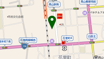 外貨両替機 SMART EXCHANGE メルキュール飛騨高山の地図画像