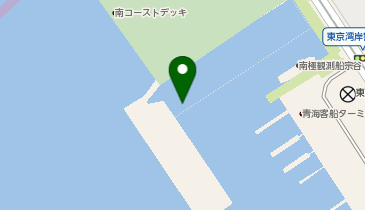 外貨両替機 SMART EXCHANGE 東京国際クルーズターミナルの地図画像