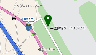 外貨両替機 SMART EXCHANGE 鹿児島空港の地図画像