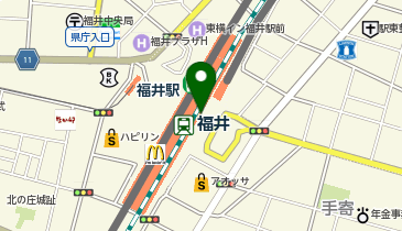 外貨両替機 SMART EXCHANGE 福井市観光交流センターの地図画像
