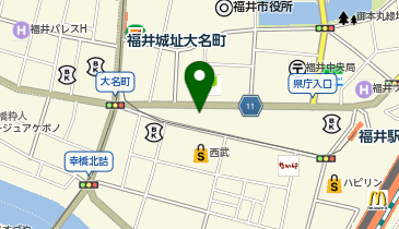 外貨両替機 SMART EXCHANGE コートヤード・バイ・マリオット福井の地図画像