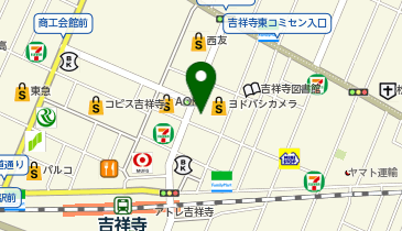 外貨両替機 SMART EXCHANGE ヨドバシ吉祥寺の地図画像