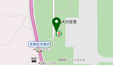 外貨両替機 SMART EXCHANGE 大分空港の地図画像