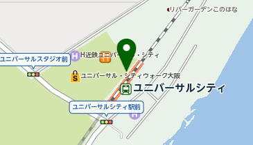 外貨両替機 SMART EXCHANGE セブン-イレブン ハートインJRUC駅改札口の地図画像