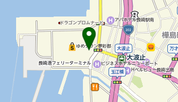 外貨両替機 SMART EXCHANGE ゆめタウン夢彩都の地図画像