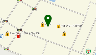 外貨両替機 SMART EXCHANGE イオンモール鹿児島の地図画像