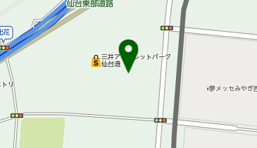 外貨両替機 SMART EXCHANGE 三井アウトレットパーク仙台港の地図画像