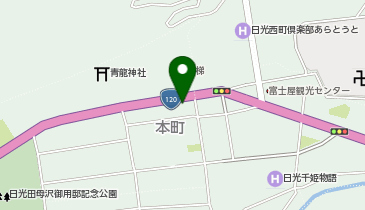 外貨両替機 SMART EXCHANGE ローソン 日光東照宮前店の地図画像
