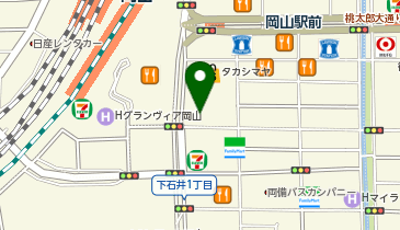 外貨両替機 SMART EXCHANGE ドン・キホーテ 岡山駅前店の地図画像