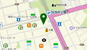 外貨両替機 SMART EXCHANGE 仙台三越の地図画像