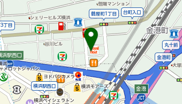 外貨両替機 SMART EXCHANGE リッチモンドホテル横浜駅前の地図画像