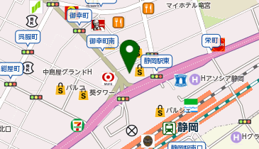 外貨両替機 SMART EXCHANGE 松坂屋静岡店の地図画像