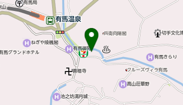外貨両替機 SMART EXCHANGE セブン-イレブン 有馬温泉店の地図画像