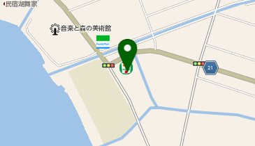 外貨両替機 SMART EXCHANGE セブン-イレブン 河口湖美術館通り店の地図画像