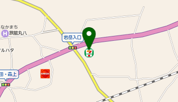 外貨両替機 SMART EXCHANGE セブン-イレブン 白馬岩岳店の地図画像