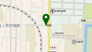 外貨両替機 SMART EXCHANGE セブン-イレブン 京都出世稲荷前店の地図画像