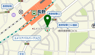 外貨両替機 SMART EXCHANGE セブン-イレブン 長野駅東口店の地図画像