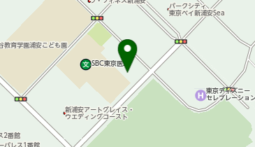 外貨両替機 SMART EXCHANGE ローソン コンフォートスイーツ東京ベイ店の地図画像