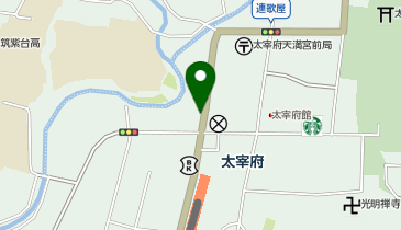 外貨両替機 SMART EXCHANGE ローソン 太宰府天満宮前店の地図画像