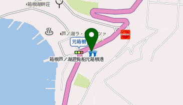 外貨両替機 SMART EXCHANGE ローソン 元箱根店の地図画像