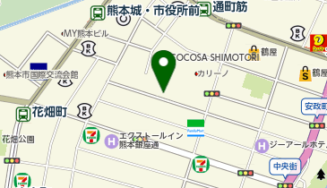 外貨両替機 SMART EXCHANGE ドン・キホーテ 下通り店の地図画像