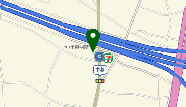 大型コインランドリーサンシャイン浜松中瀬店の地図画像