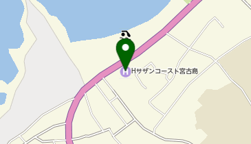 コインランドリーSC宮古島の地図画像