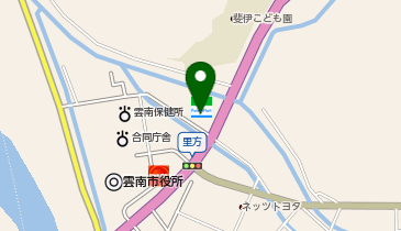 コインランドリー木次店の地図画像