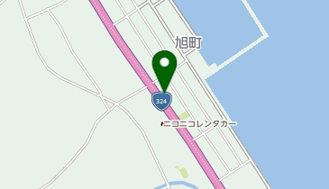 コインランドリーふわっと旭町店の地図画像