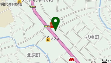 コインランドリーふわっと本渡店の地図画像