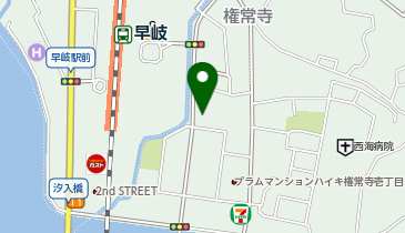 ランドリーデポ佐世保市権常寺店の地図画像