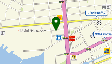 ランドリーデポ宇和島弁天町店の地図画像