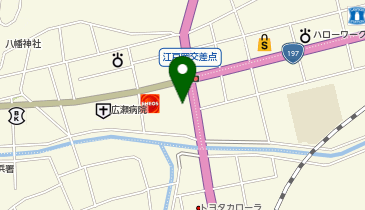 コインランドリーアクアフジ八幡浜店の地図画像