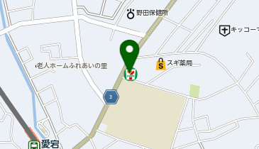 ジャンボランドリーふわふわ野田愛宕店の地図画像