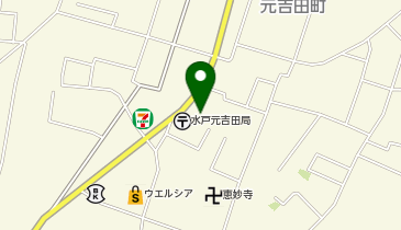 大型コインランドリー元吉田店の地図画像