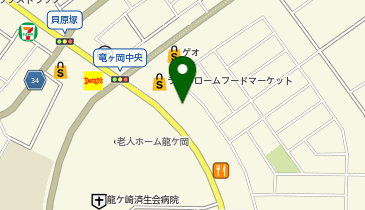 ジャンボランドリーふわふわ竜ヶ崎松ヶ丘店の地図画像