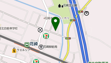 コインランドリーCK花崎北店の地図画像