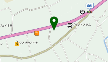 大型コインランドリー潮来曲松店の地図画像