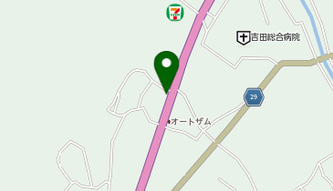 コインランドリー17(吉田店)の地図画像